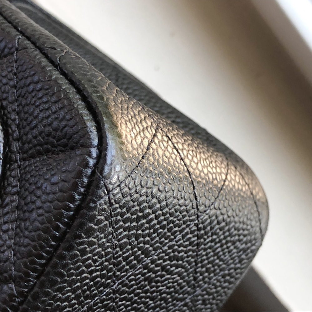 Chanel Black Caviar Square Mini - Picture 10 of 16
